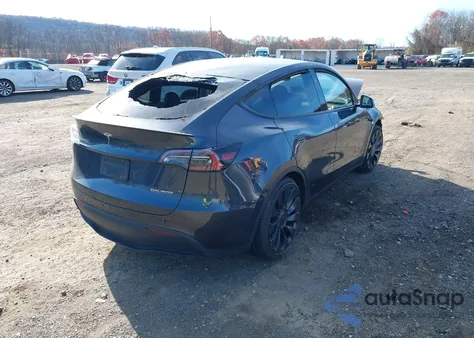 2024 Tesla Model Y Performance Dual Motor All-Wheel Drive из США, поврежденный, VIN 7SAYGDEF0RA264594
